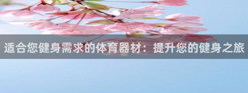 尊龙人生就是博网站：适合您健身需求的体育器材：提升您