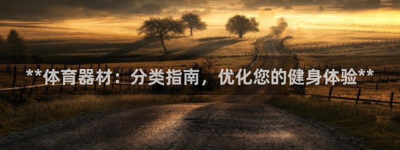 尊龙app最新版本官网：**体育器材：分类指南，优化