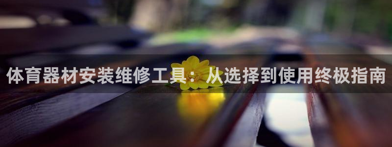 尊龙新版app首页：体育器材安装维修工具：从选择到使