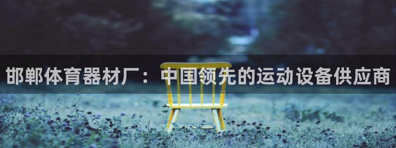 尊龙app登录不了：邯郸体育器材厂：中国领先的运动设
