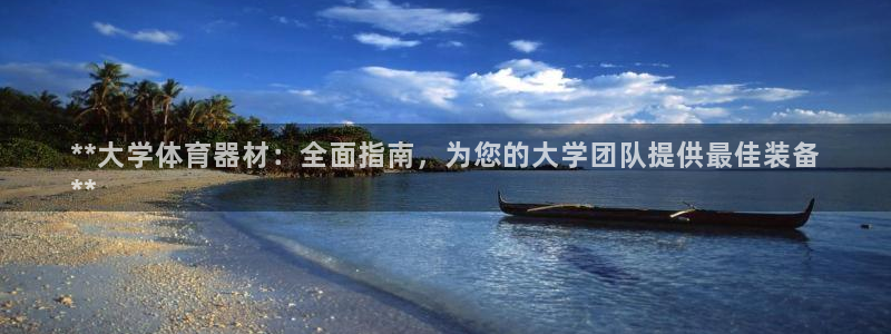 Z6尊龙官网入口：**大学体育器材：全面指南，为您的