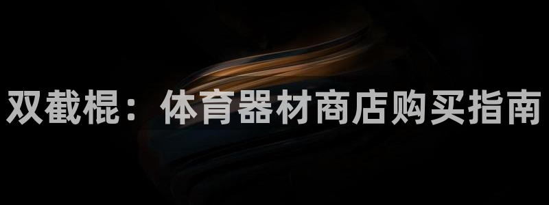 尊龙凯时的企业文化：双截棍：体育器材商店购买指南