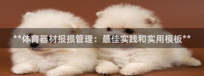 尊龙凯时有没有出不了款的情况：**体育器材报损管理：