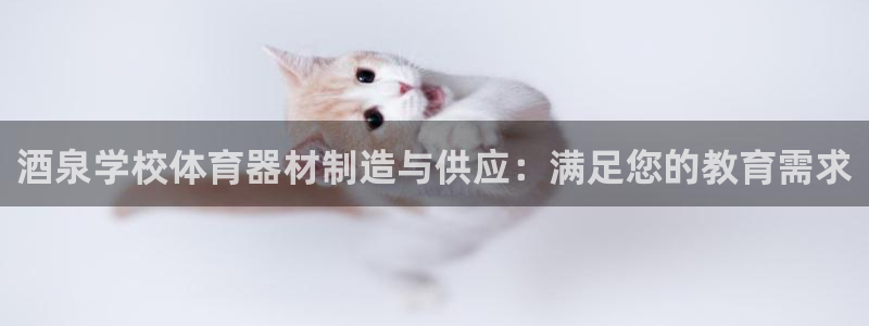 尊龙物流怎么样：酒泉学校体育器材制造与供应：满足您的
