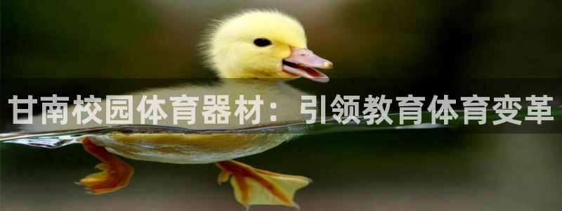 尊龙现金一下指导AG发财网：甘南校园体育器材：引领教