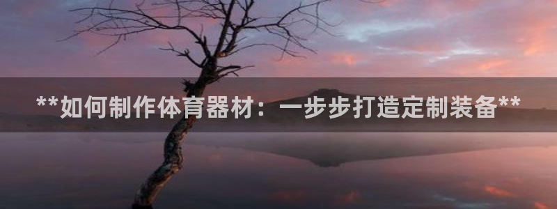 凯时国际app首页登录入口：**如何制作体育器材：一