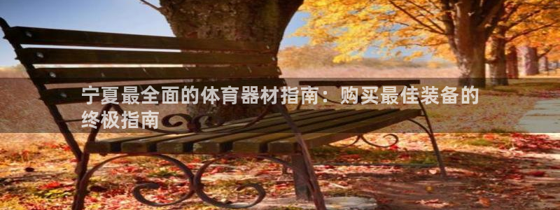 尊龙ag旗舰：宁夏最全面的体育器材指南：购买最佳装​​备的
